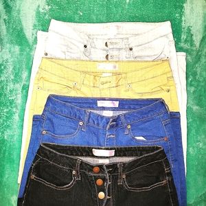 Set of 4 No Boundaries Jeggings